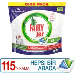 fairy - Professional 115 Yıkama Hepsi Bir Arada Bulaşık Makinesi Deterjanı Kapsülü