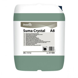 Diversey - Suma Crystal A8 Sert Sular İçin Bulaşık Makinesi Durulama Maddesi 20kg