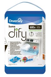 Diversey - SUMA Dify Tezgah Altı Bulaşık Makinaları İçin Deterjan 0,75GR