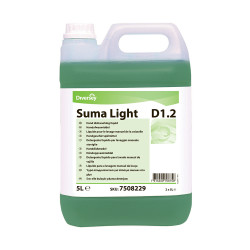 Diversey - Suma Light D12 Elde Bulaşık Yıkama Deterjanı 5Lt