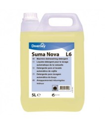 Diversey - Suma Nova L6 Sert Sular İçin Bulaşık Makinesi Sıvı Deterjanı 5.82kg
