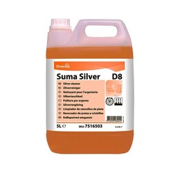 Diversey - Suma Silver D8 Sıvı Gümüş Temizleyici 5,20 KG